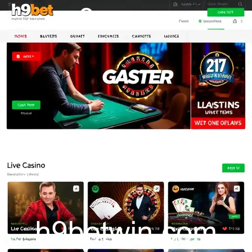 A Emoção do Live Casino no h9bet: Uma Experiência Autêntica de Jogo Online